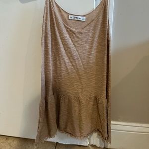 Zara size small knit tank